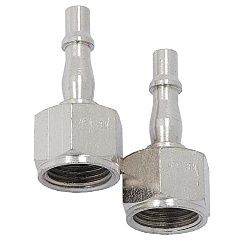 Dapetz ® Air Line Hose Fitting Connector Bayonet Female Thread 1/2" BSP Bayonet Coupler for PCL Vertex, Silver, 0.5 inches - Image 4