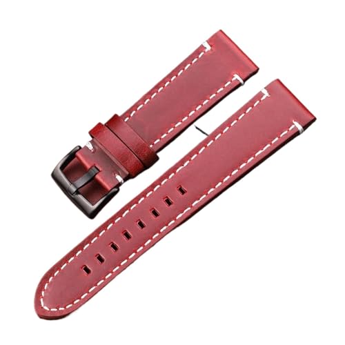 [RE] MENGKE Be[W{v̘rvoh7Fxg18mm 20mm 22mm 24mmjvrvohXgbvEHb`ANZT[(Red Brown Black,22mm)