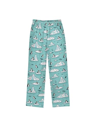 ZZKKO Cute Penguins Boys Pants for Kids Jogger Pants with Pockets S2