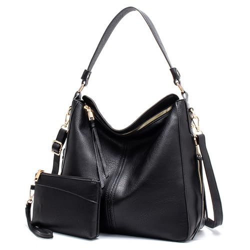 Bolso Hobo para Mujer con Gran Capacidad y Clutch miniatura 1