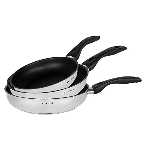 Pfannenset Klamer Brat 3-teilig (20cm, 24cm, 28cm)