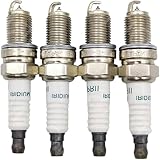 4pcs 09482-00602 ZXU20PR11 Iridium Spark Plug Compatible with Suzuki Celerio Alto Splash Hatchback