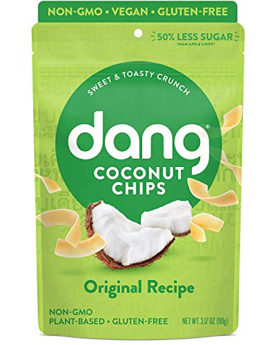 image for Dang Toasted Coconut Chips | Vegan, Gluten Free, Non GMO, Healthy Snac