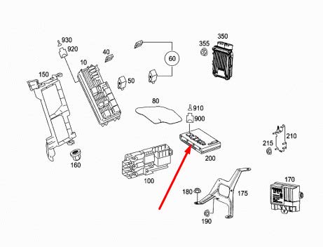 Preisvergleich Produktbild Steuergerät SAM hinten A1649005401