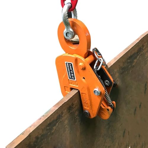 Pince de levage 3T pour plaque d'acier avec mâchoire robuste pour manutention verticale - 3