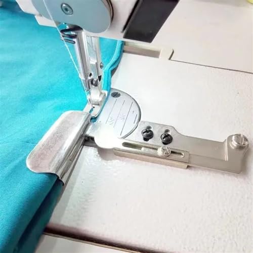 Outil de bouclage de couture double couche 10mm pour machine plate industrielle et patchwork - 7