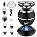ETENTOUS Electric Razor for Men, 2025 Upgrade Electric Shavers, Cordless Rechargeable 3D Shaver for Men, Wet/Dry Mens Shaver, Waterproof Electric Razor Grooming Kit