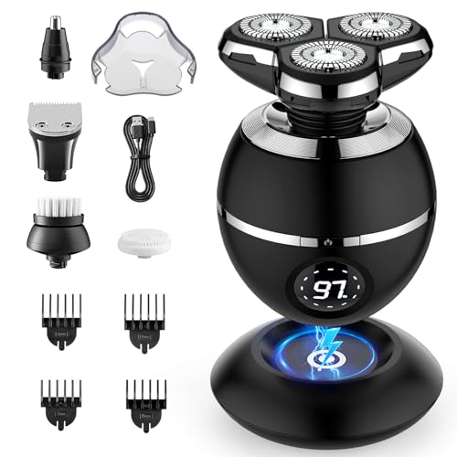 ETENTOUS-Electric-Razor-for-Men-2024-Upgrade-Electric-Shavers-for-Men-Cordless-Rechargeable-3D-Shaver-for-Men-WetDry-Mens-Shaver-Waterproof-Electric-Razor-Grooming-Kit