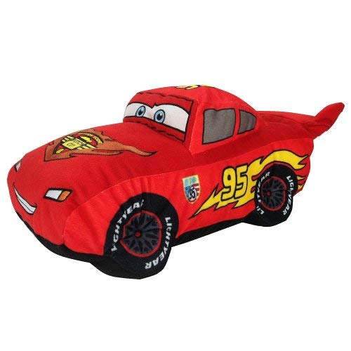 Cars Plush Stuffed Lightning Mcqueen Red Pillow Buddy - Kids Super Soft Polyester Microfiber, 19 Inch (Official Disney Pixar Product) #TOP2