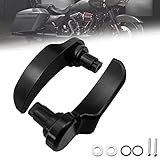 Motorcycle Saddlebag Latches Kit Aluminum Saddle Bag Lid Lifter Compatible with Harley Touring CVO R