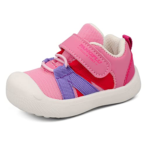 Image of Baby Shoes Boys Girls First Walkers Cute Animals Toddler Sneakers Prewalkers Rubber Sole