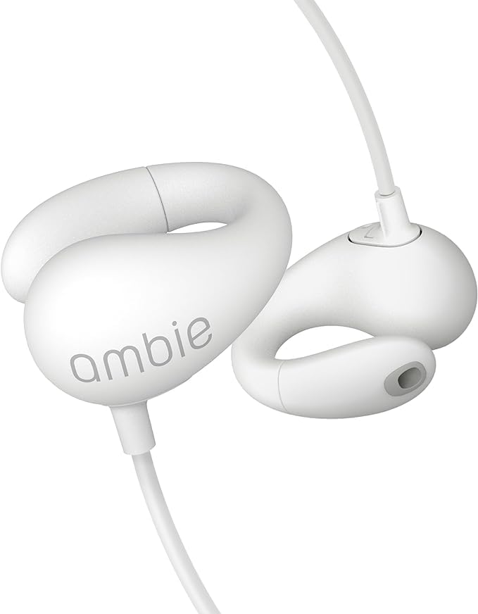 Amazon.com: ambie Sound Earcuffs - Open Ear Earbuds Wired Ear Clip 