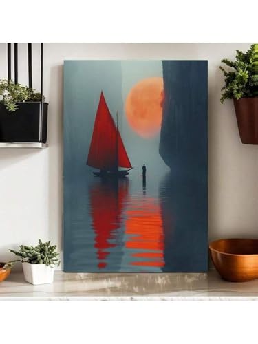 Impression sur toile chinoise design grand format 50x70 cm - 2