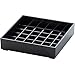 Cal-Mil 4" x 4" Black Spigot Drop Tray