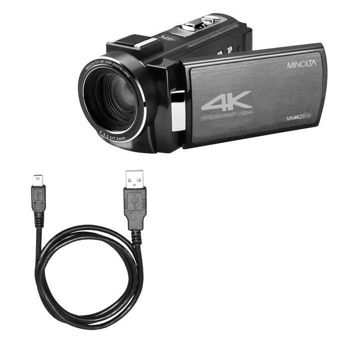 BoxWave Cable Compatible with Minolta MN4K25NV - DirectSync Cable, Durable Charge and Sync Cable