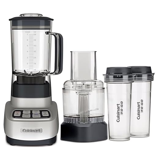 Cuisinart BFP-650 1 HP Blender/Food Processor, Silver, 3_cup