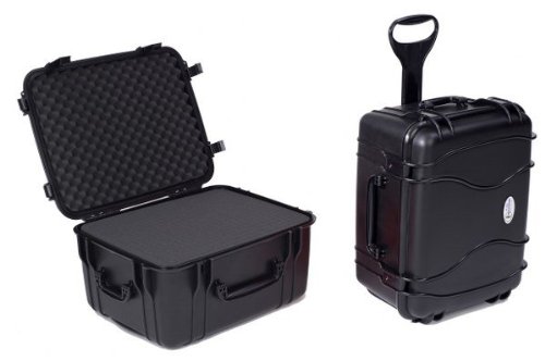 Seahorse SE1220F-BK Waterproof Storage and Transport Case with Foam - Black