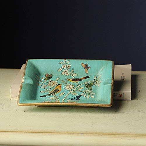 ZJN-JN Cigar Ashtray American ceramic creative big ashtray retro european style home coffee table decorations smoking flat home