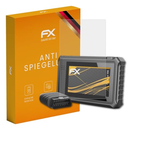 atFoliX Screen Protector compatible with Mucar V06 Screen Protection Film, anti-reflective and shock-absorbing FX Protector Film (2X)