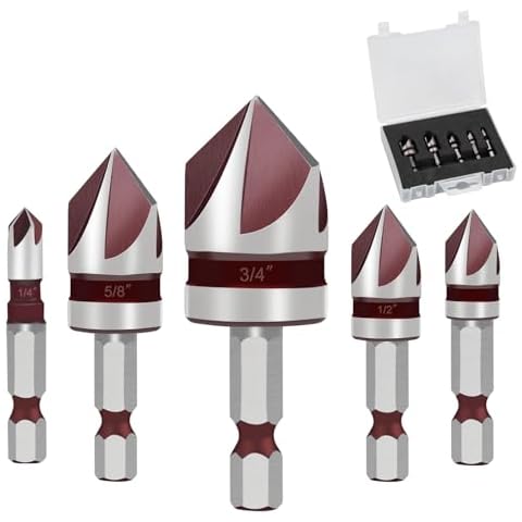 Lytool Countersink Drill Bit Set Cover
