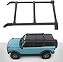 EXREXPM 5PCS Roof Rack Rails Cross Bars Kit Fit for Ford Bronco Hard TOP 2Door & 4Door 2021 2022 2023 (Except Raptor, 4Door 2.7L Badlands), Rooftop Luggage Rack Crossbars Cargo Carrier Accessories