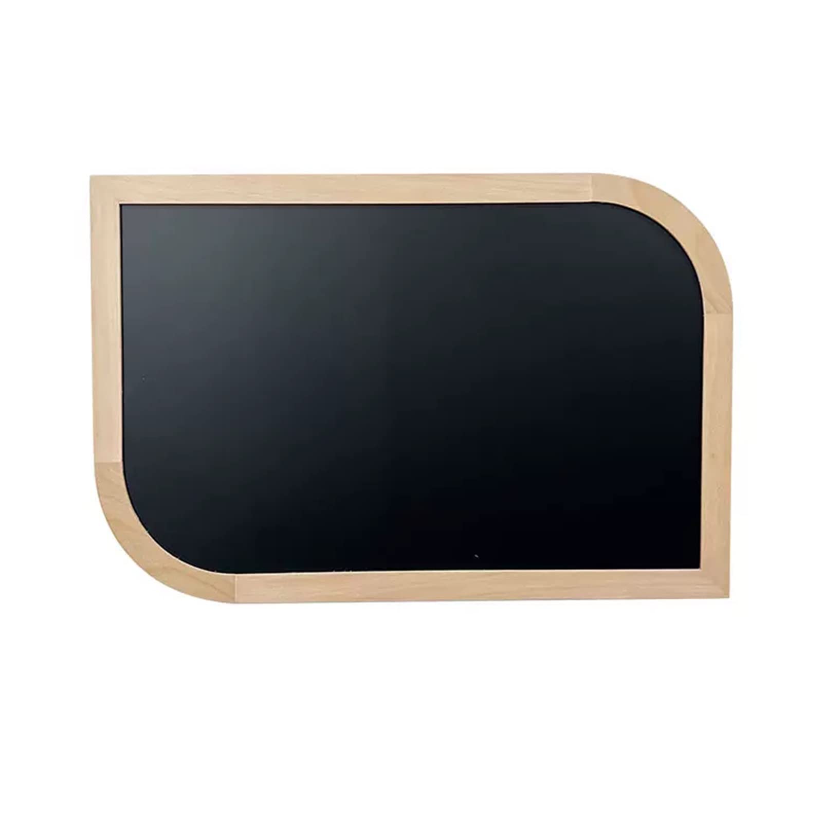 Letrero De Pizarra Montado En La Pared con Marco De Madera De Haya Curvada, 23.6 X 35.4 Pulgadas, para Decoración De La Cocina del Hogar, Bodas, Menús De Restaurantes
