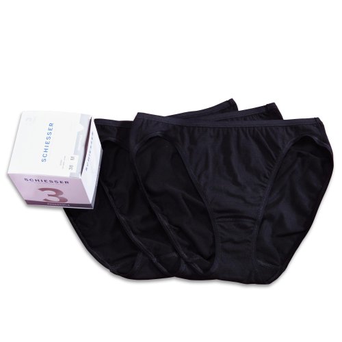 Preisvergleich Produktbild Schiesser Damen Rio Slip, Schwarz (000-schwarz), 42 (XL)