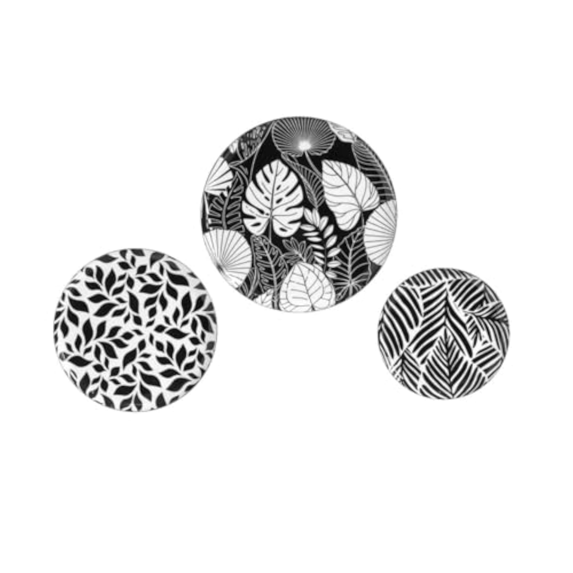 THE DESIGN DISTRICT® Decorative Wall Plates Set