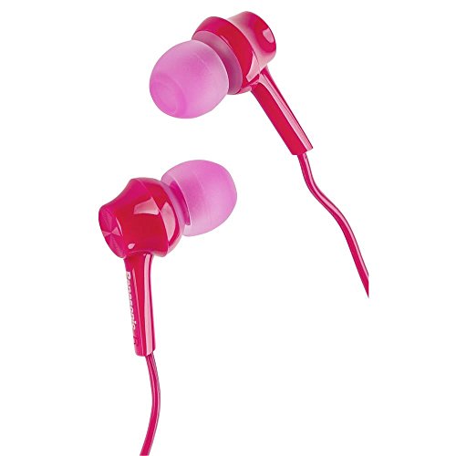 Panasonic RP-TCM105E-P In Ear Kopfhörer (Mikrofon und Controller mit 1 Tasten-Bedienung, 3 Paar wechselbare Pass-Stücke, Übertragungsbereich 10-24.000 Hz, 1,2 m Kabel) pink Panasonic RP-TCM105E-P In Ear Kopfhörer (Mikrofon und Controller mit 1 Tasten-Bedienung, 3 Paar wechselbare Pass-Stücke, Übertragungsbereich 10-24.000 Hz, 1,2 m Kabel) pink
