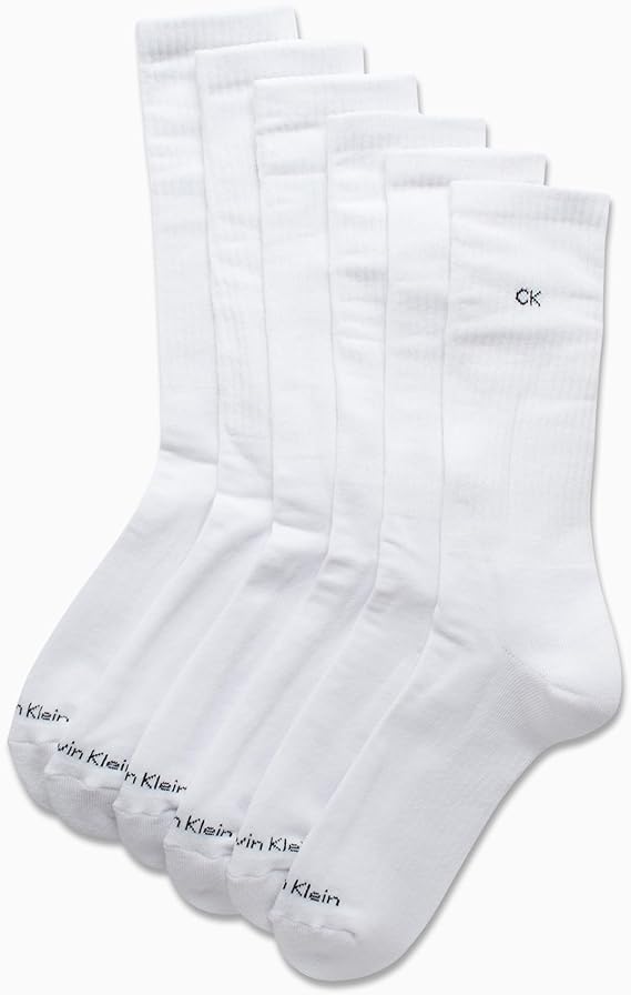 Calvin Klein Mens Crew Socks - 12 Pack Soft Stretch Breathable Athletic Socks for Men for Sports and Running (Size 7-12)2