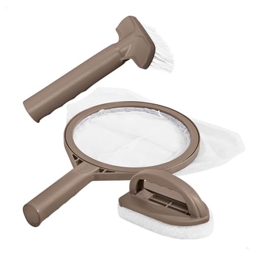 INTEX Kit Entretien pour Spa brosse + épuisette + tampon