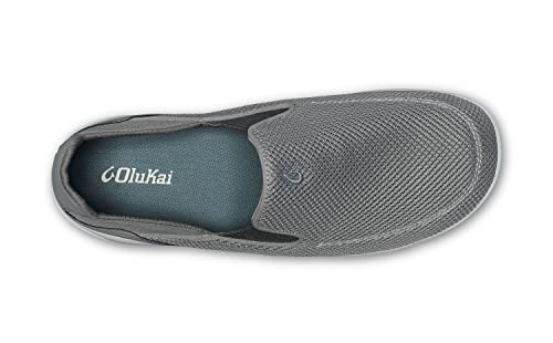 OLUKAI Nohea Pae Men's Slip On Sneakers, Lightweight Barefoot Feel & Breathable All-Weather Shoes, Drop-in Heel & Comfort Fit2