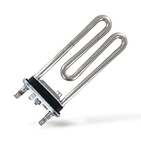 DL-pro Heizelement 1800W 230V für Haier 0024000279 Heizung Heizstab Heizkörper Rohrheizelement Rohrheizung mit Fühler für Waschmaschine
