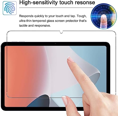 Image of VERTUS Premium Tempered Glass Screen Protector for Oppo Pad Air (10.36) Inch Tablet (Transparent)