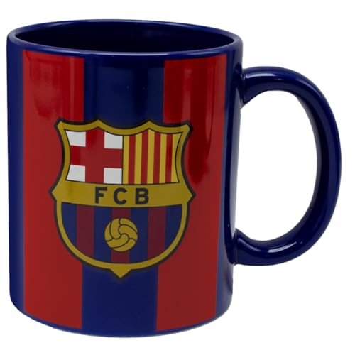 ms móvil shop Taza de Cerámica Desayuno Barcelona FC Escudo Blaugrana 325 ml Apto para Lavavajillas y Microondas para café, té | Producto Oficial ms móvil shop Taza de Cerámica Desayuno Barcelona FC Escudo Blaugrana 325 ml Apto para Lavavajillas y Microondas para café, té | Producto Oficial