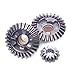 Zhong Ying 6e3 Set di Ingranaggi Compatibile con Motore fuoribordo Yamaha 2t 4HP 5HP. con ingranaggio in avanti 6E0-45560 Reverse 6E0-455570 Pinon 6E0-45551