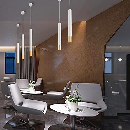 Luz colgante RAGGZZ Led Long Tube cilíndrica para barras modernas 5