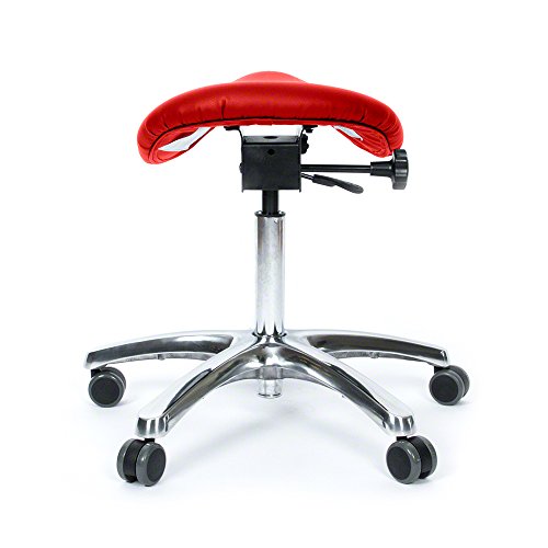 Image of Jobri BP1465RD Fully Adjustable Saddle Stool