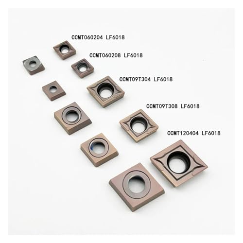 Puntas de corte para torno Carburo CNC 50 piezas miniatura 4