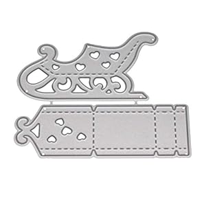 HIOPOIUYT Schlitten Auto Metallstanze Schablone