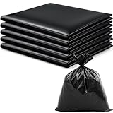 ForraFun 50 Count Animal Pet Cadaver Bag with 100 Cable Ties, 3 Mil Thick, PE, Medium 24' x 30', Heavy Duty, Pet Burial Supplies, Bags for Veterinary Clinics, Lawn Care