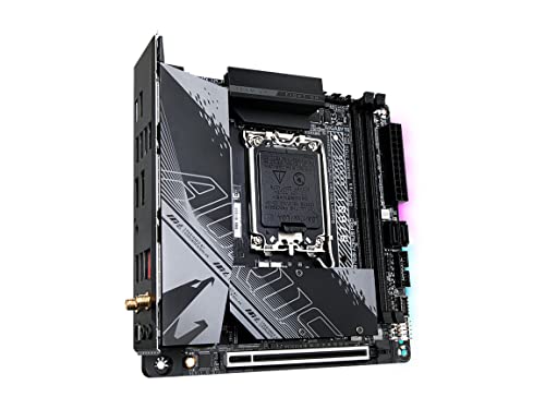 Image of GIGABYTE B760I AORUS PRO Intel B760 Mini-ITX Motherboard & Intel Core i7-12700KF Desktop CPU, 12 Cores
