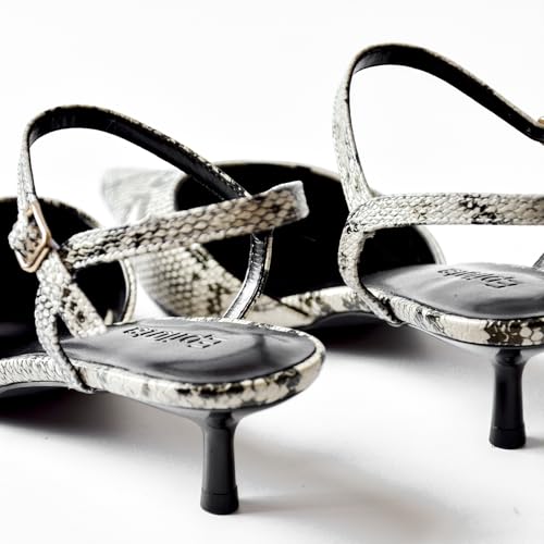 Slingback Kitten Heels for Women Elegantly Pointed Stylish Shoes for Formal Occasions, Ideal for Dating Banquets4