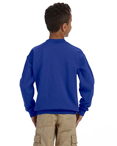 Gildan Big Boys' Preshrunk Heavy Blend Fleece Sweatshirt, Royal2