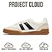 Project Cloud 100% Genuine Leather Casual Sneakers for Women - Memory Foam Insoles - Womens Shoes & Lightweight Women's Fashion Sneakers - Slip On Shoes for Women Footwear (Verdy,WHITMULT,9)