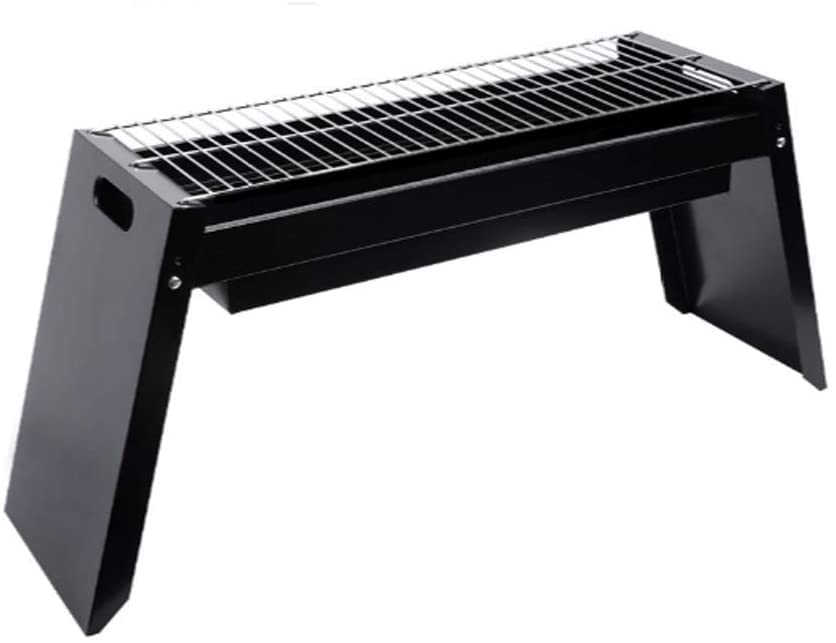 Barbecue mini pliant à charbon de bois compact avec grille outdoor