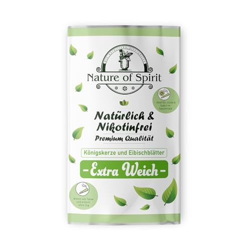 Nature of Spirit - Extra Soft - Kräutertee-Mischung Eibischblätter, Königskerze und Himbeerblätter - 100{231492270fed1aa73b2dc4a1c8b24a9f8a28b63e94128b553a1b1ee4545fd7dd} natürlicher Kräutermix - 25g feine Mischung 25 g Nature of Spirit - Extra Soft - Kräutertee-Mischung Eibischblätter, Königskerze und Himbeerblätter - 100{231492270fed1aa73b2dc4a1c8b24a9f8a28b63e94128b553a1b1ee4545fd7dd} natürlicher Kräutermix - 25g feine Mischung 25 g