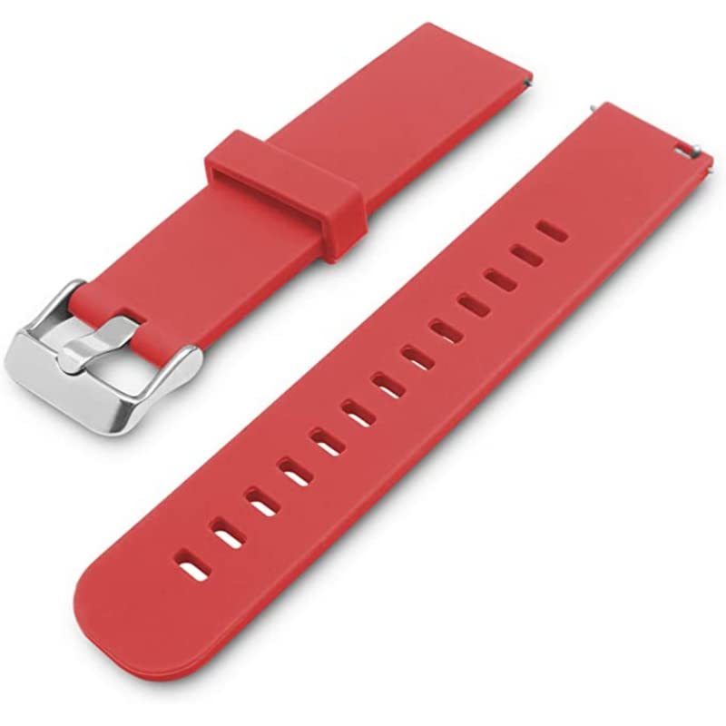LIDDU 24MM Watch Strap Compatible with Fire-Boltt Ring 3 BSW043 and Fire-Boltt Nucleus BSW051-(Silicon-Red) (B0BZ7TTQJ2) Amazon Price History, Amazon Price Tracker