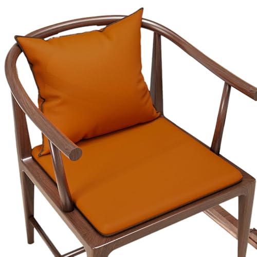 Gartenstuhlauflagen mit Rückenstütze - 2er Set wasserdichte Sitzerhöhungen 40x40cm Perfekt für Komfort und Entspannung für Senioren
