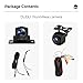 DUDUAUTO AHD 1080P Night Vision Rear View Camera, Waterproof Camera with 6M Cable for Android Radio